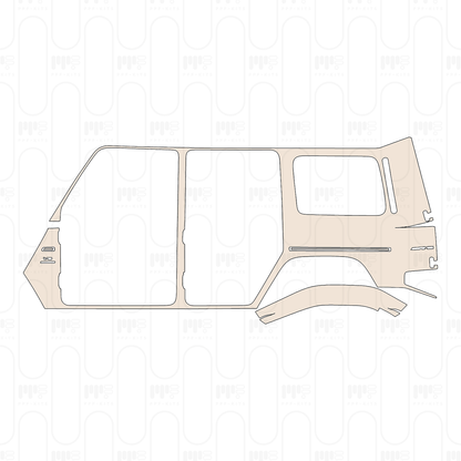 Pre-Cut PPF Mercedes-Benz G Class AMG G63 2022