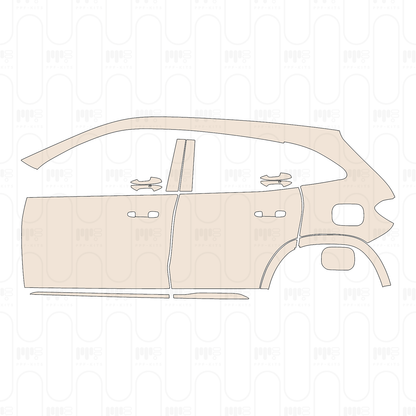 Pre-Cut PPF Mercedes-Benz GLA Base 2022