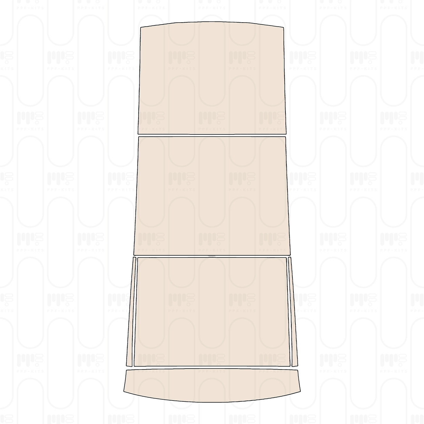 Pre-Cut PPF Mercedes-Benz Maybach GLS 2025