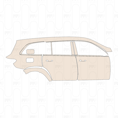 Pre-Cut PPF Mercedes-Benz GLS AMG Line 2022