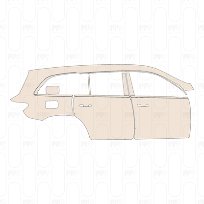 Pre-Cut PPF Mercedes-Benz GLS Base 2022