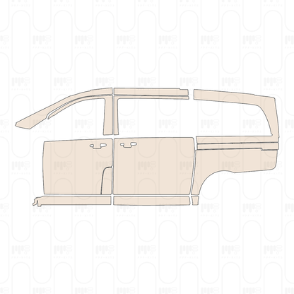 Pre-Cut PPF Mercedes-Benz V Class (Europe) Long Base 2022