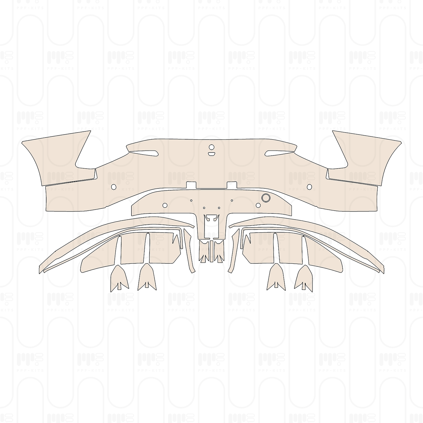 Pre-Cut PPF MG Cyberster (EU) 2024