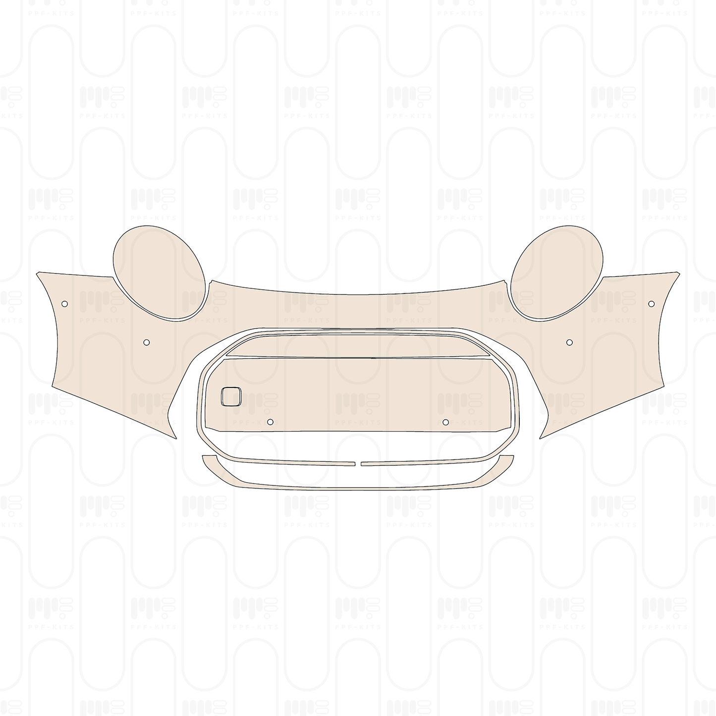 Pre-Cut PPF MINI Electric MINI Cooper Base 2024