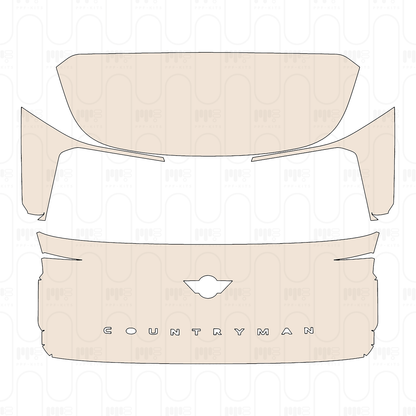 Pre-Cut PPF MINI Countryman C Classic 2024