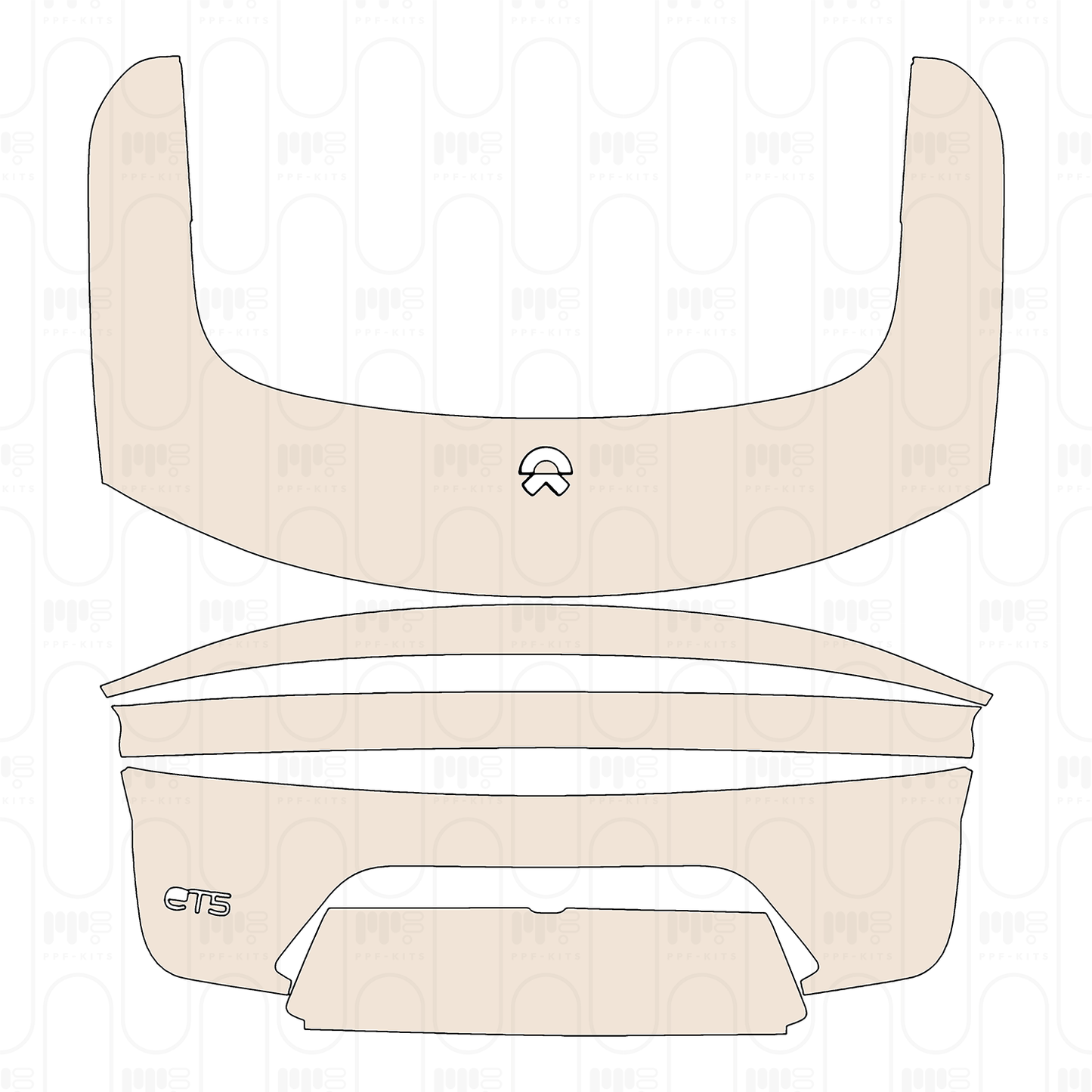 Pre-Cut PPF NIO ET5 2023