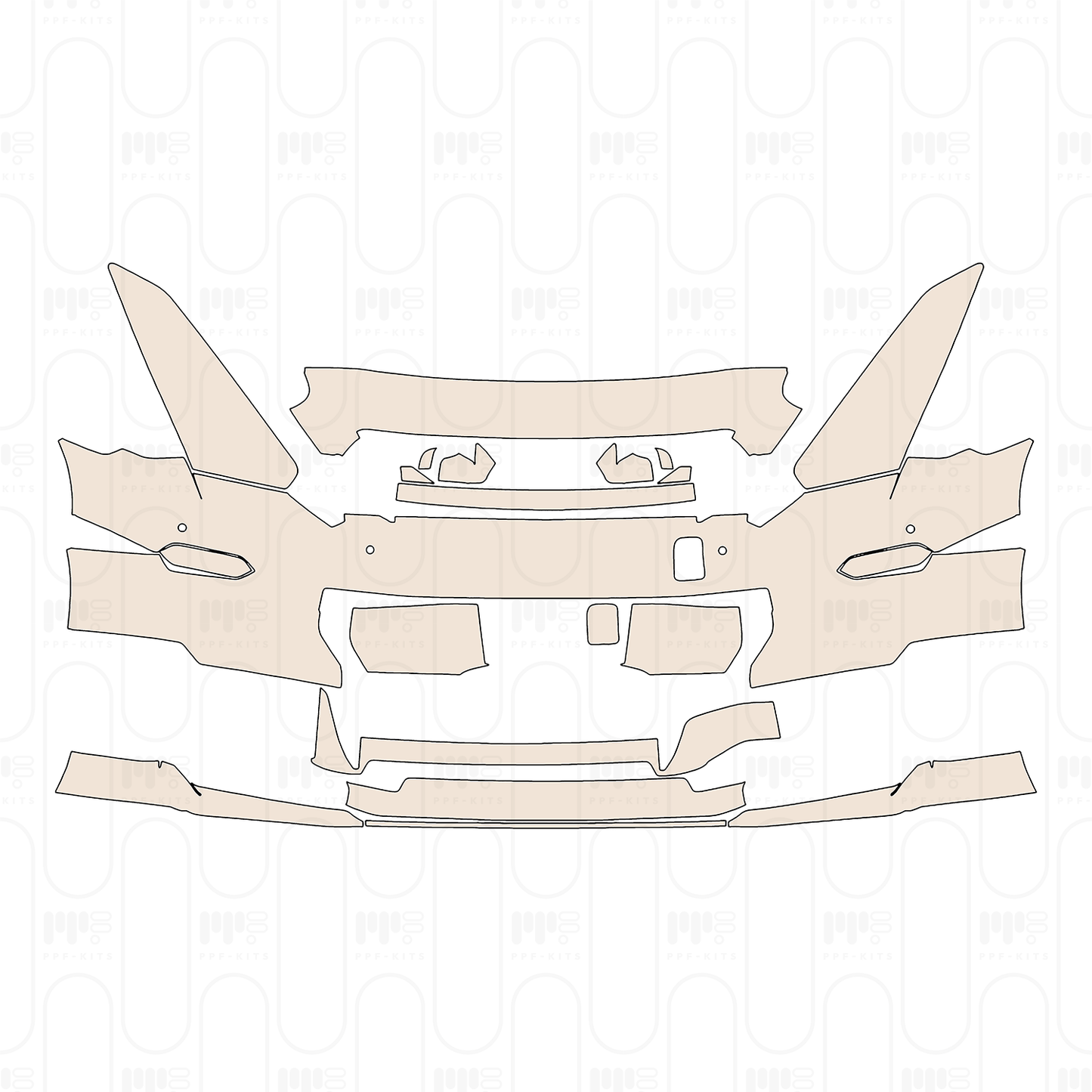 Pre-Cut PPF Nissan GT-R Base 2024