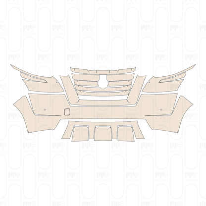 Pre-Cut PPF Nissan Pathfinder S 2023