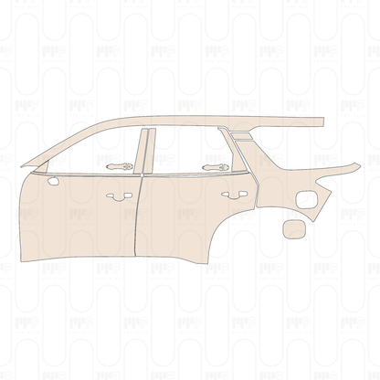 Pre-Cut PPF Nissan Pathfinder S 2023