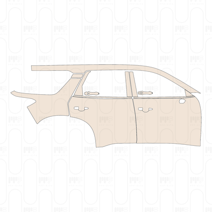 Pre-Cut PPF Nissan Pathfinder S 2023