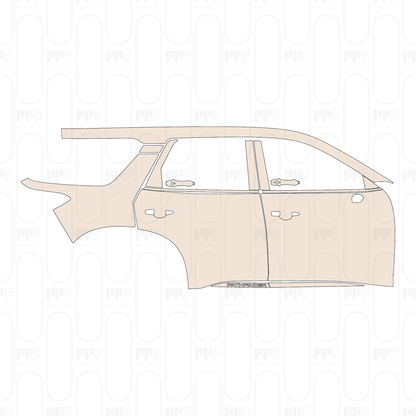 Pre-Cut PPF Nissan Pathfinder Platinum 2023