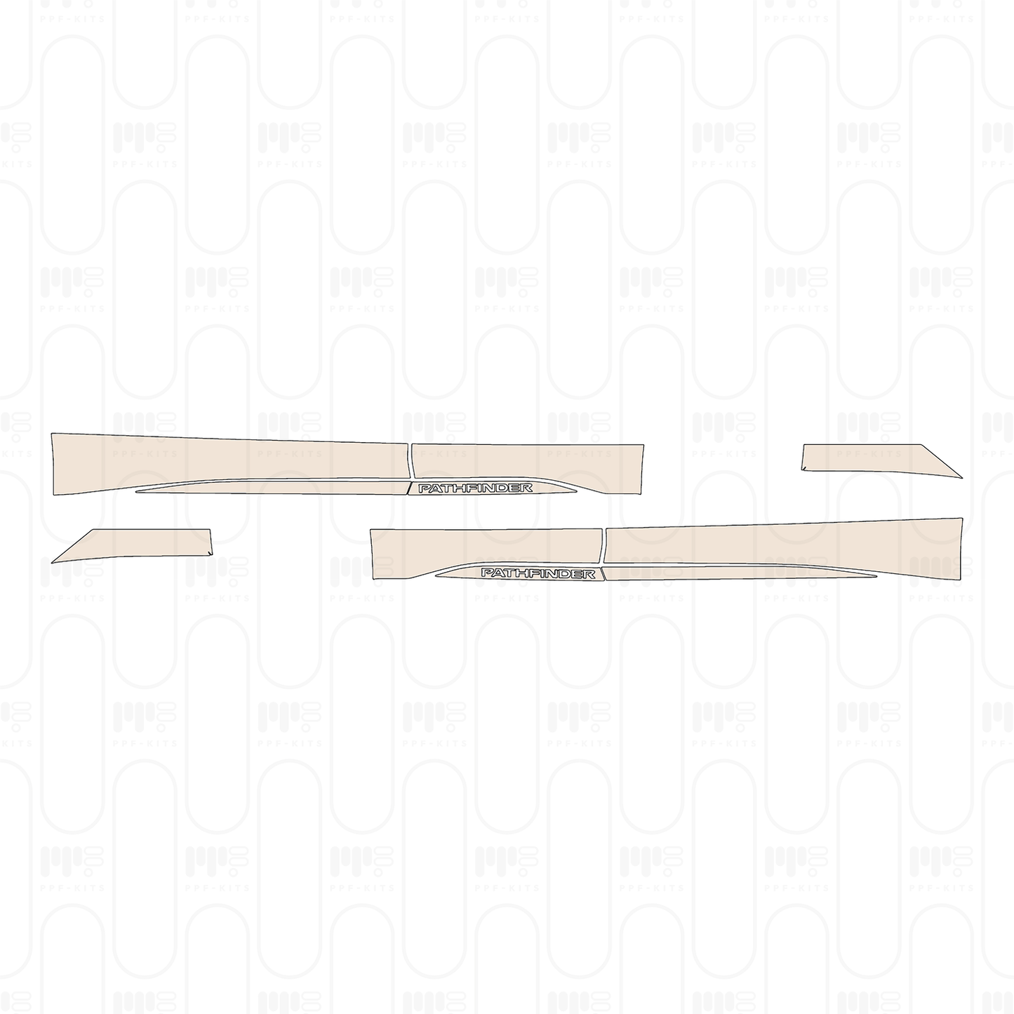 Pre-Cut PPF Nissan Pathfinder Platinum 2023