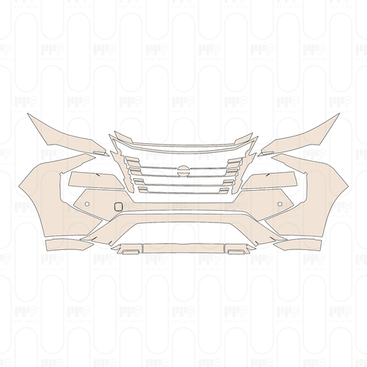 Pre-Cut PPF Nissan Rogue SL 2024
