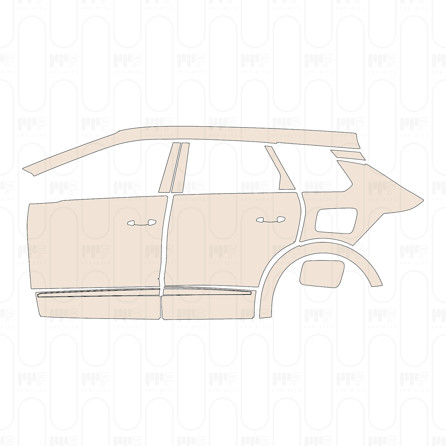 Pre-Cut PPF Opel Grandland PHEV Ultimate 2024