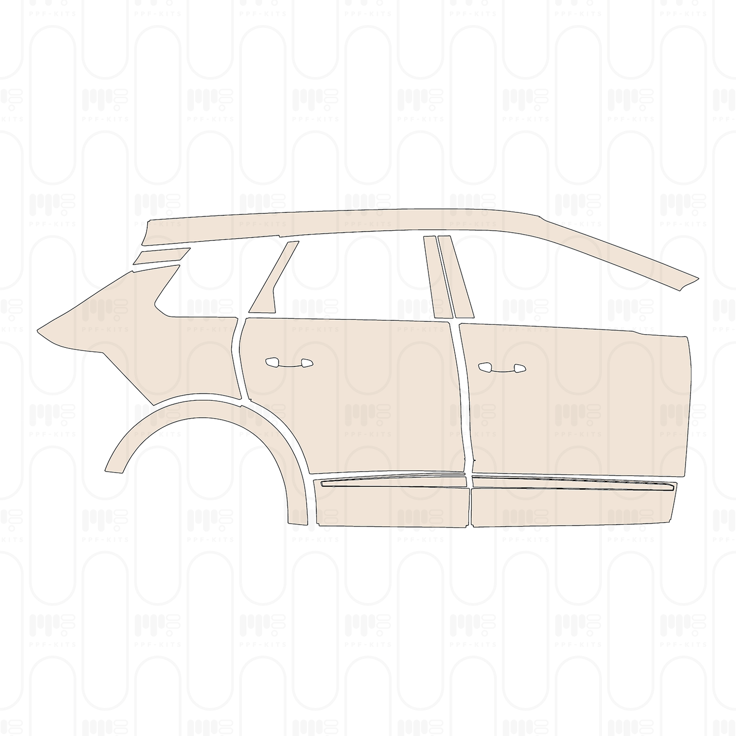 Pre-Cut PPF Opel Grandland PHEV Ultimate 2024