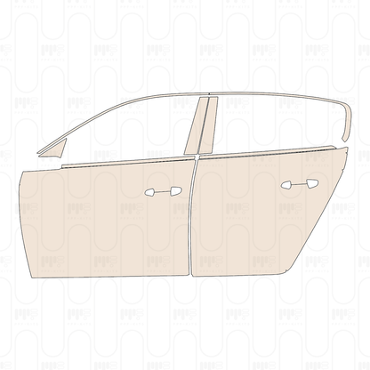 Pre-Cut PPF Peugeot 308 (EU) Active 2023