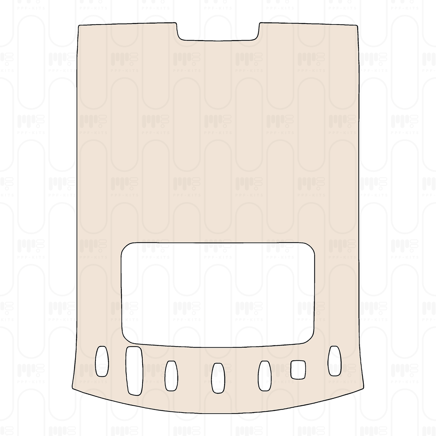Pre-Cut PPF RAM Trucks 3500 Tradesman 2022