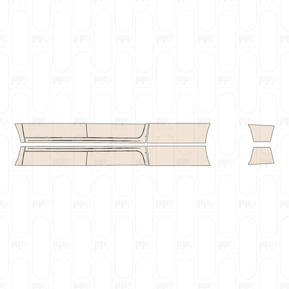 Pre-Cut PPF RAM Trucks 3500 Tradesman 2022