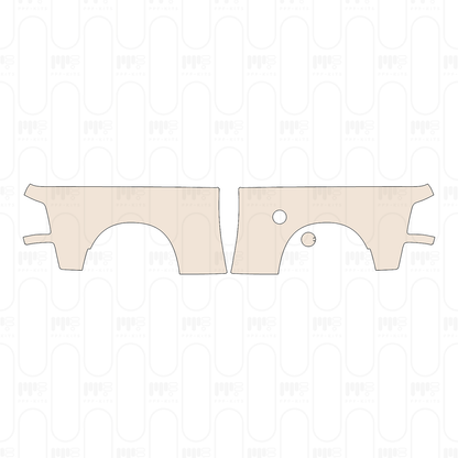 Pre-Cut PPF RAM Trucks 3500 Tradesman 2022