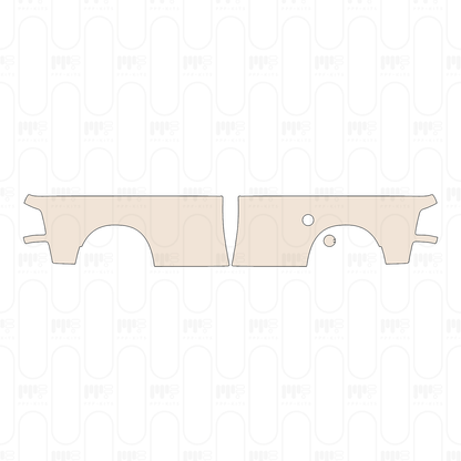Pre-Cut PPF RAM Trucks 3500 Tradesman 2022