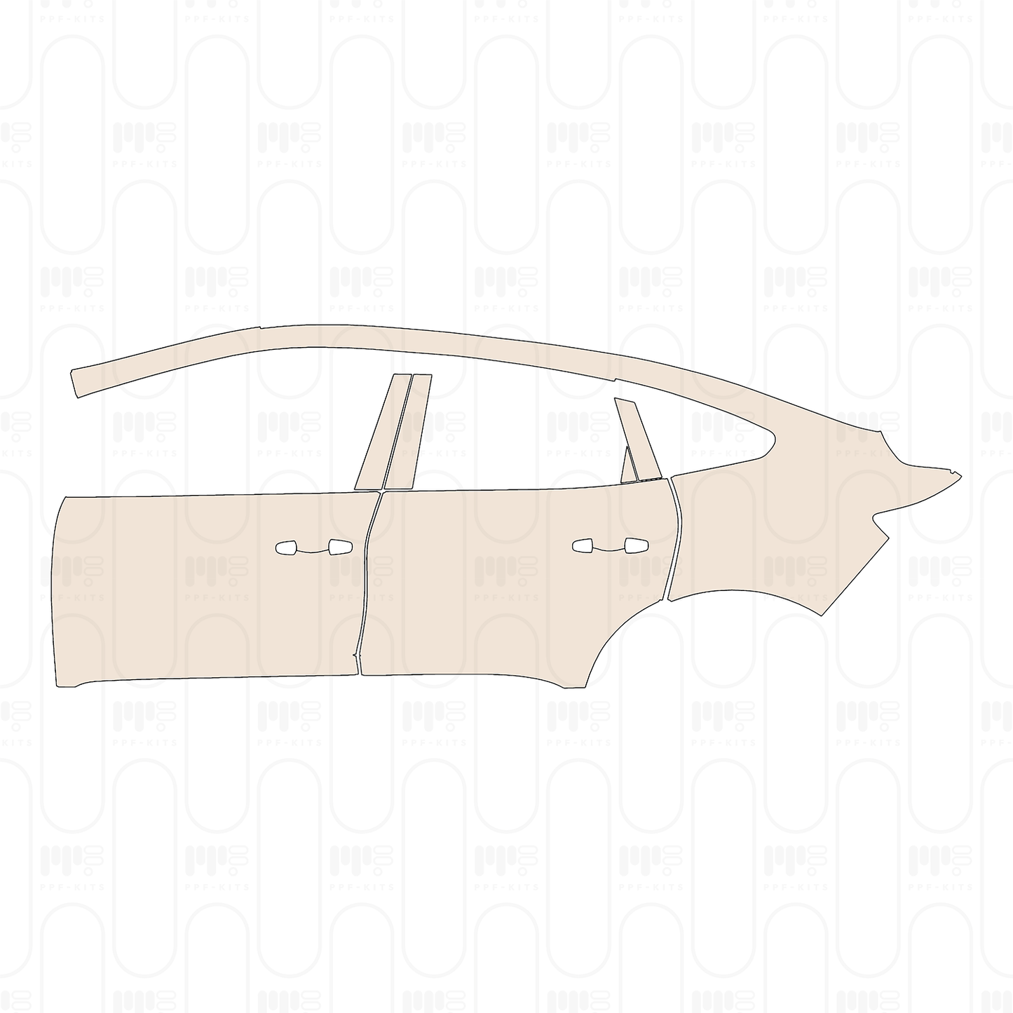 Pre-Cut PPF Renault Arkana Evolution 2023