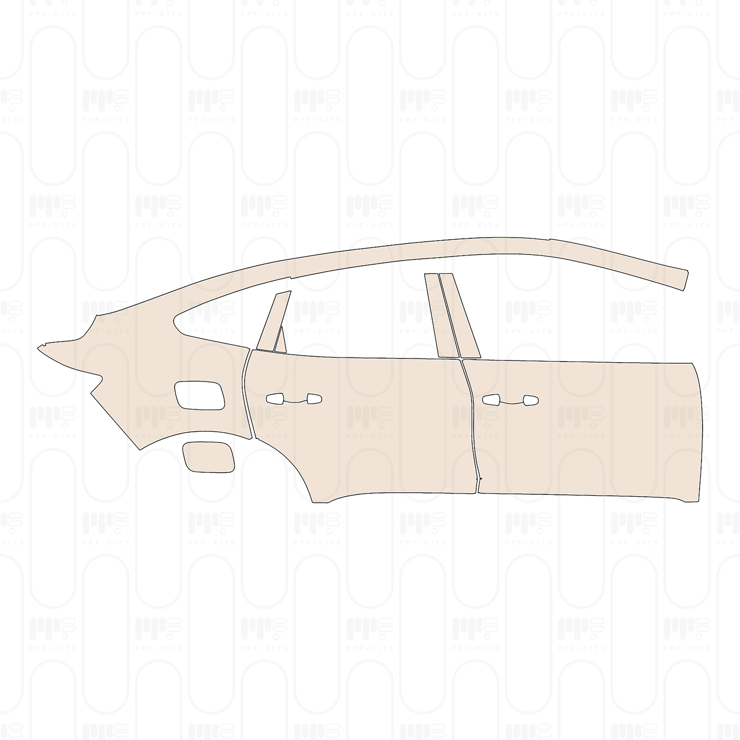 Pre-Cut PPF Renault Arkana Evolution 2023