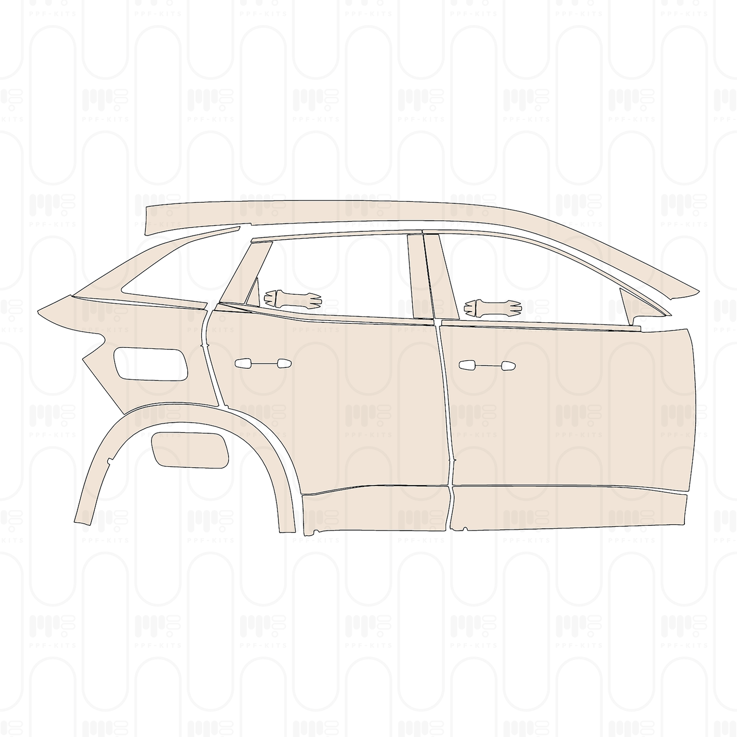 Pre-Cut PPF Renault Austral Techno 2023