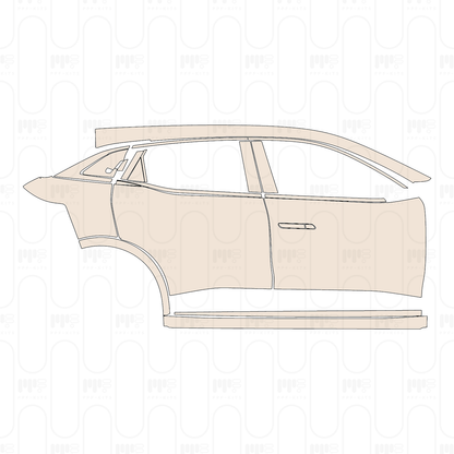 Pre-Cut PPF Renault Megane E-Tech 2023