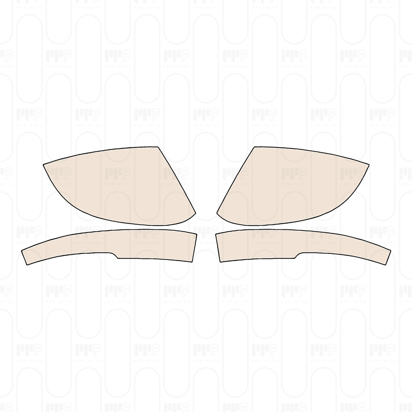 Pre-Cut PPF Renault Rafale 2024