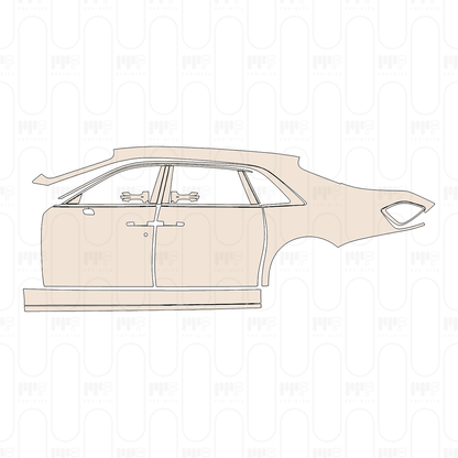 Pre-Cut PPF Rolls-Royce Ghost Extended Wheelbase 2023