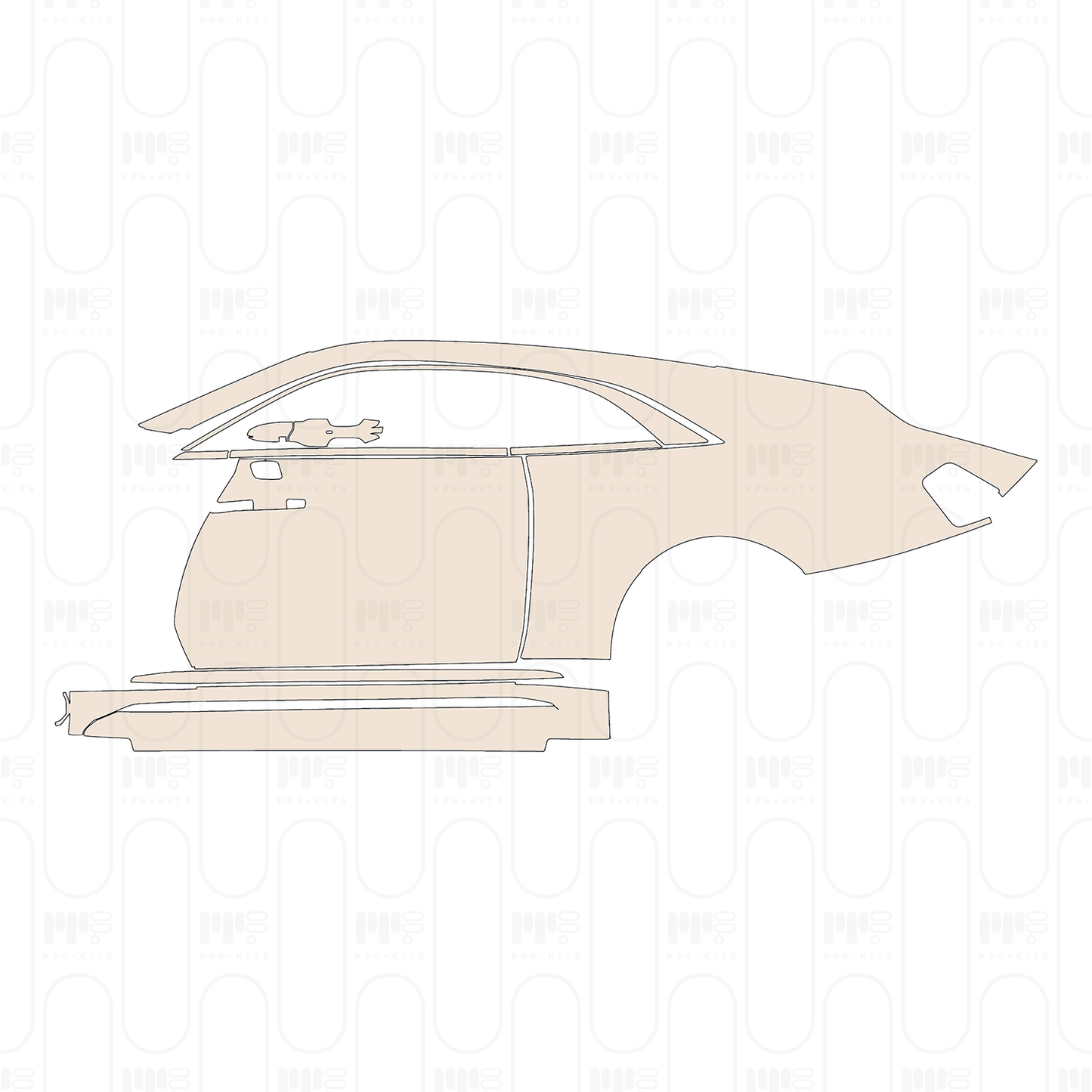 Pre-Cut PPF Rolls-Royce Spectre 2024
