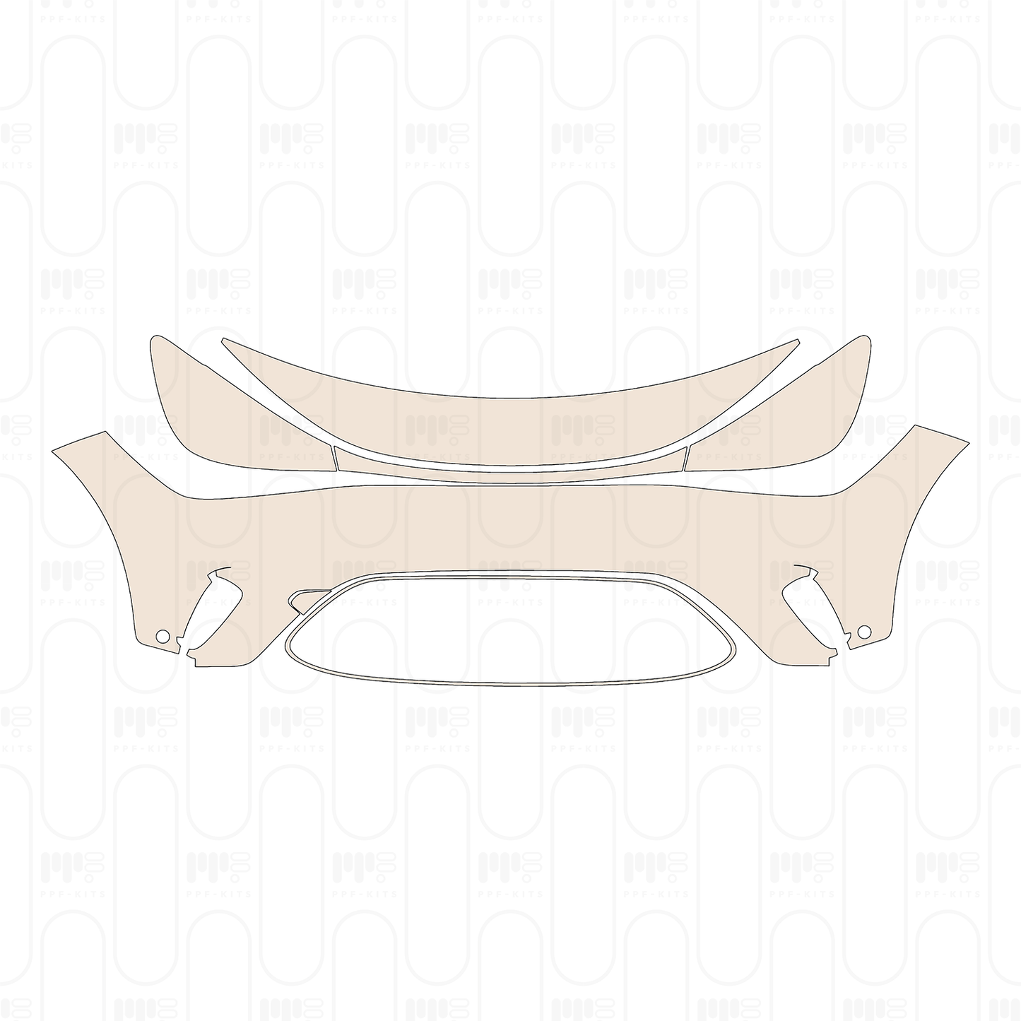 Pre-Cut PPF Smart #1 Base 2023