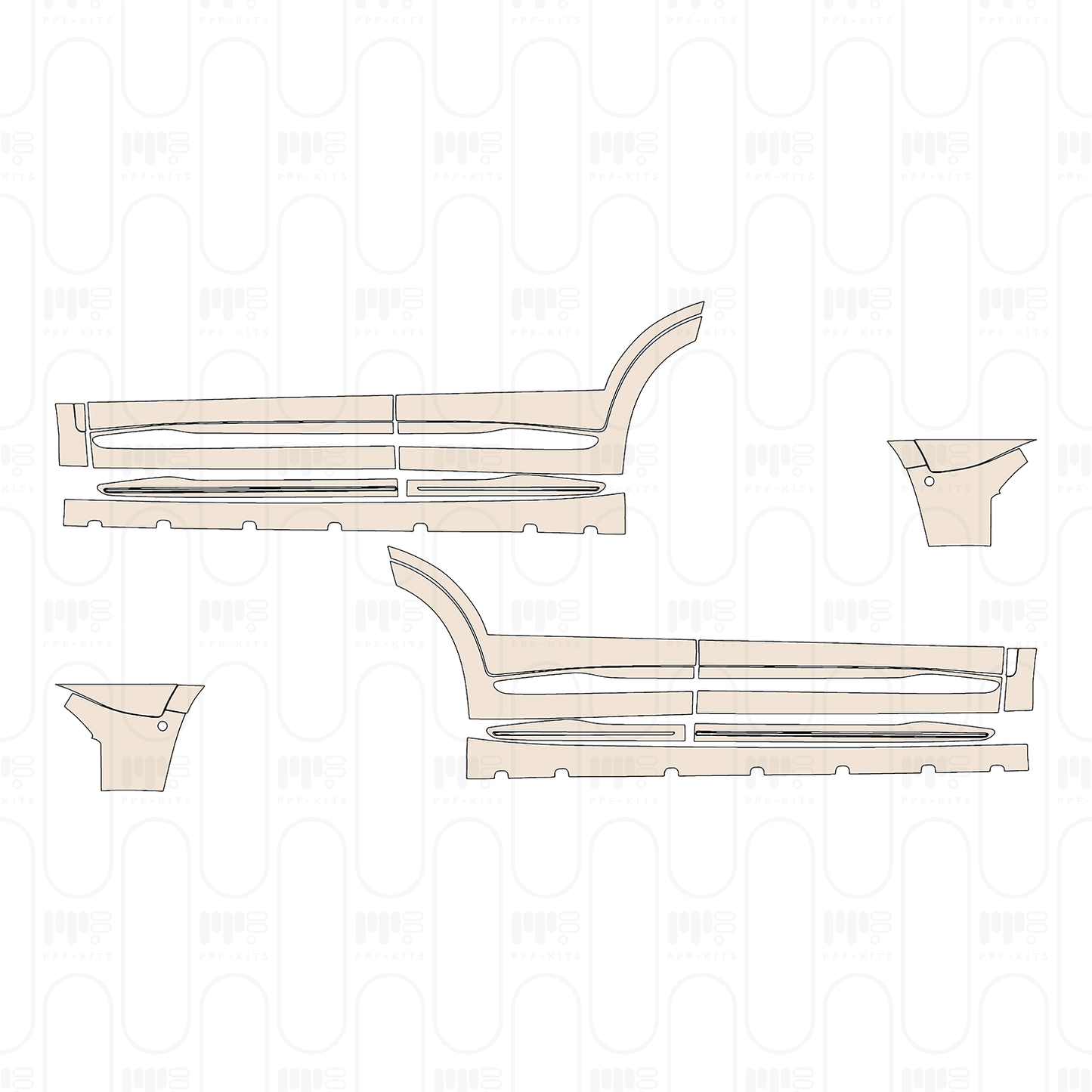 Pre-Cut PPF Smart #3 Base 2025
