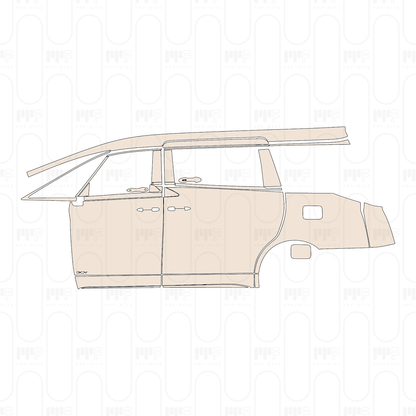 Pre-Cut PPF Toyota Alphard 2024