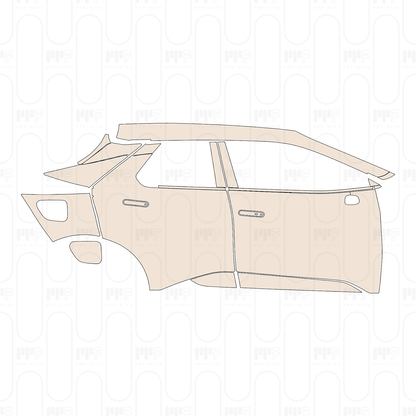 Pre-Cut PPF Toyota C-HR PHEV (EU) 2024