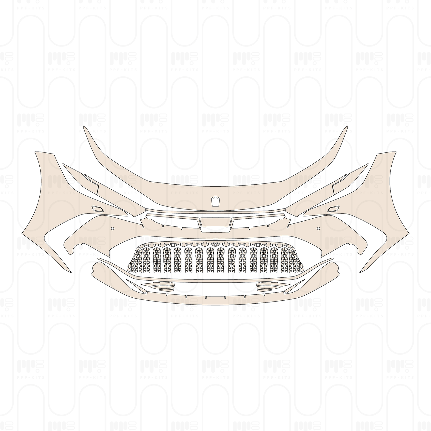 Pre-Cut PPF Toyota Crown 2023