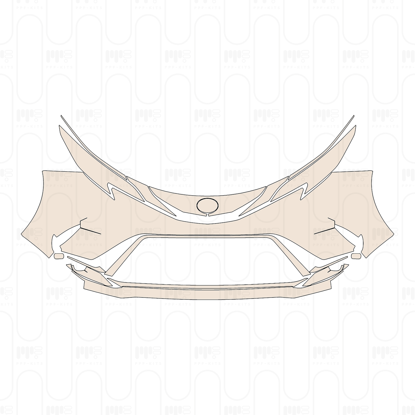 Pre-Cut PPF Toyota Sienna XSE 2022