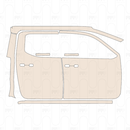 Pre-Cut PPF Toyota Tacoma Double Cab TRD Sport 2025