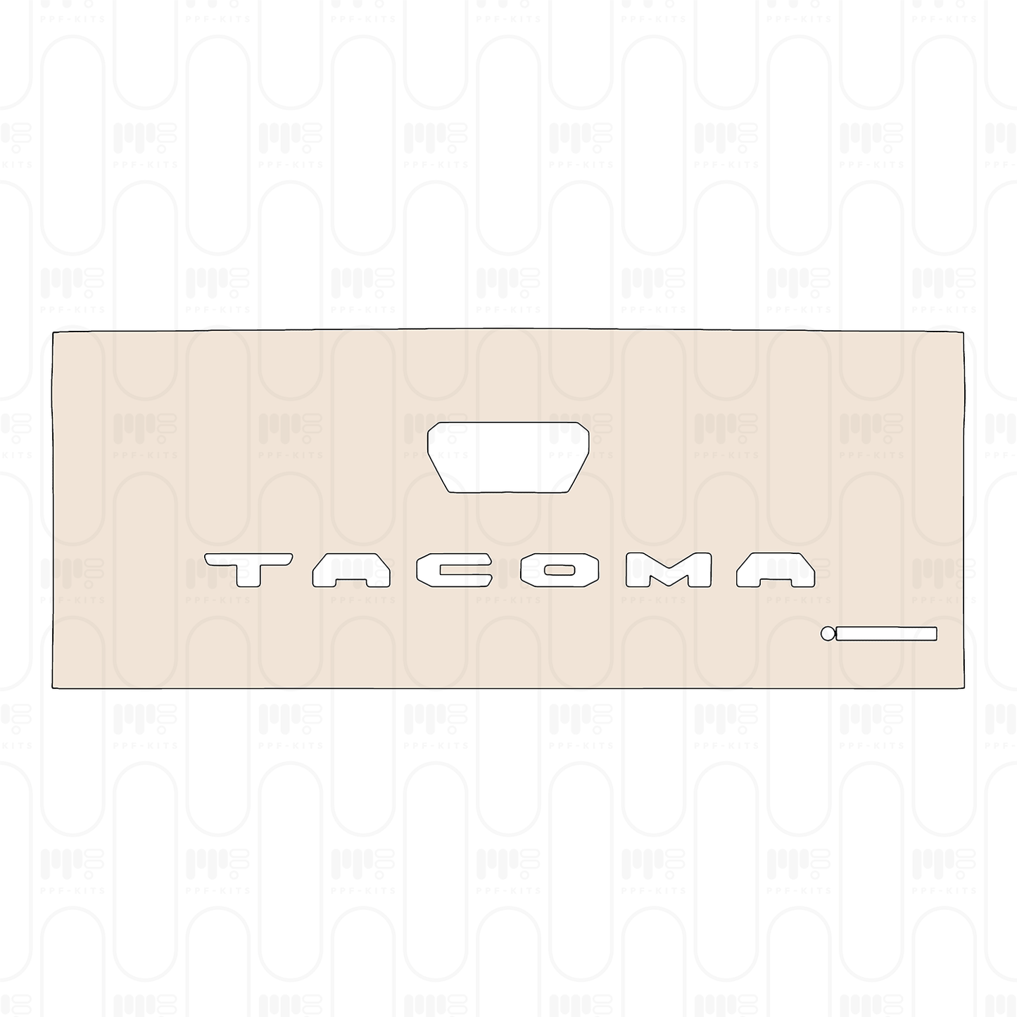 Pre-Cut PPF Toyota Tacoma Double Cab TRD Sport 2025