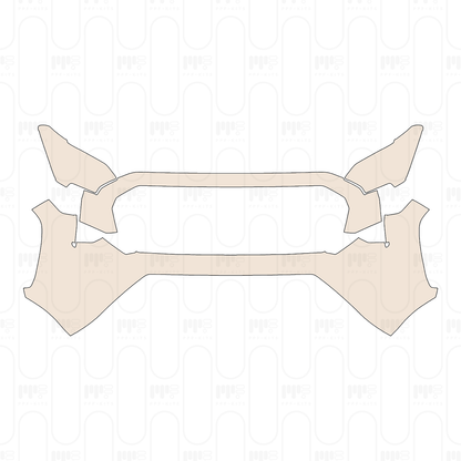 Pre-Cut PPF Toyota Tacoma Double Cab TRD Sport 2025