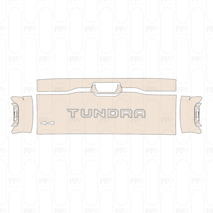 Pre-Cut PPF Toyota Tundra CrewMax SR 2022