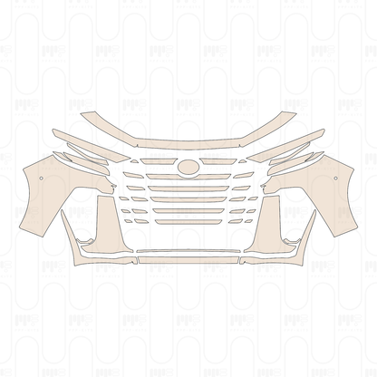 Pre-Cut PPF Toyota Vellfire 2024