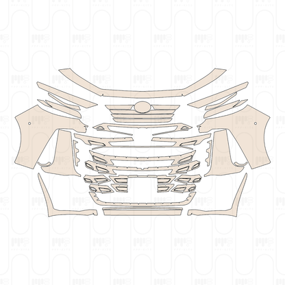 Pre-Cut PPF Toyota Vellfire 2024
