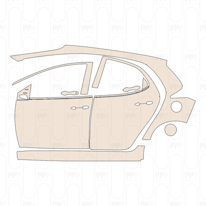 Pre-Cut PPF Toyota Yaris 2023