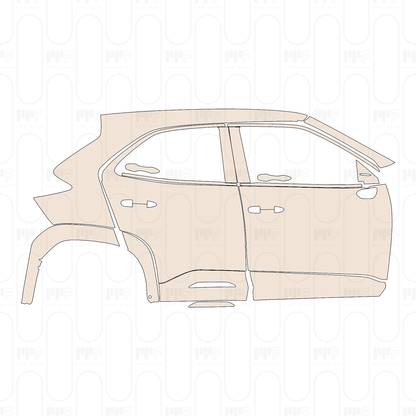 Pre-Cut PPF Toyota Yaris Cross Icon 2023