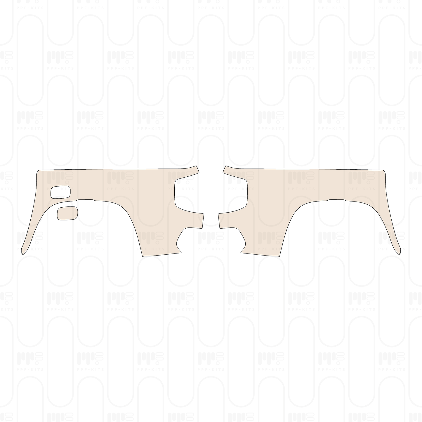 Pre-Cut PPF Volkswagen Amarok Life 2023