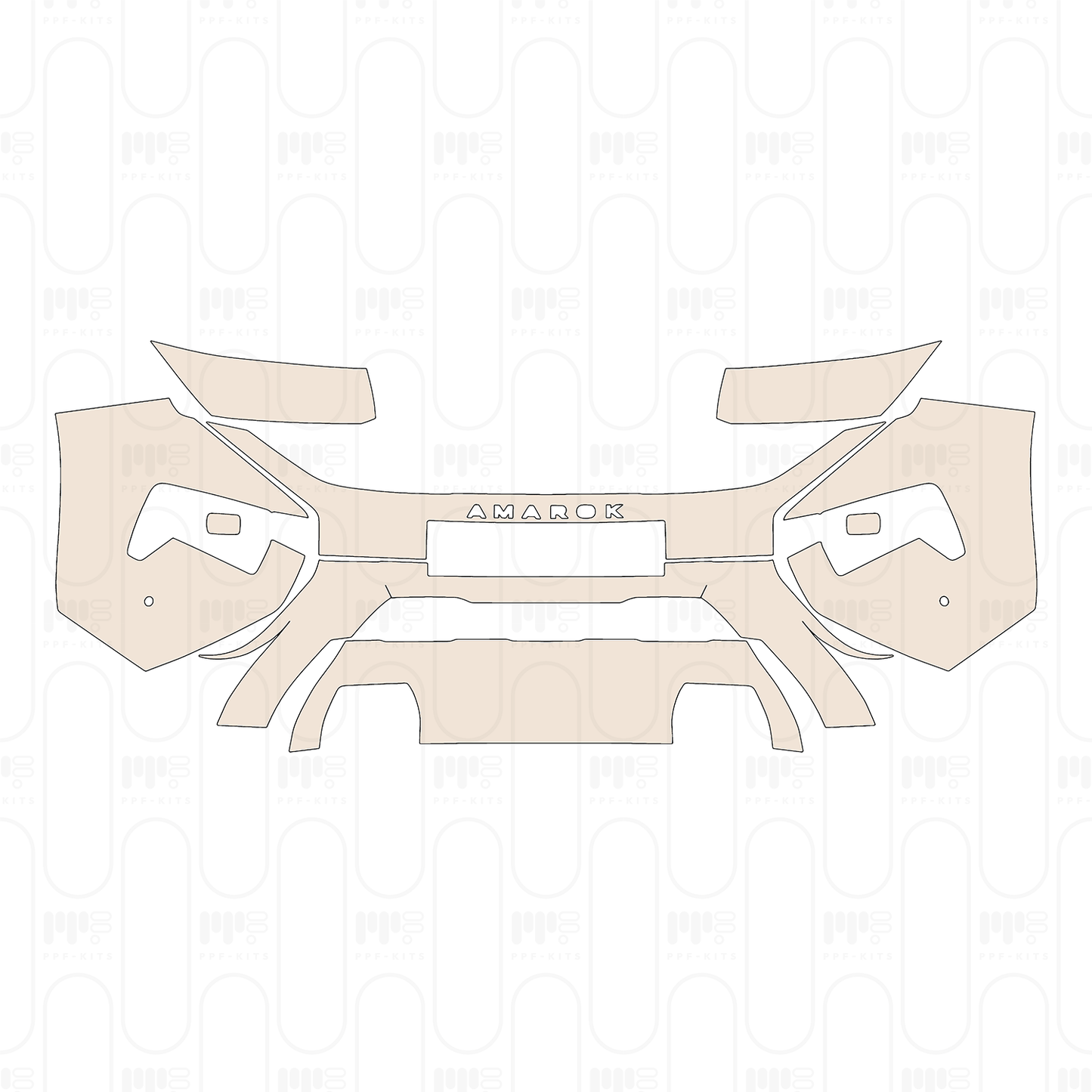 Pre-Cut PPF Volkswagen Amarok PanAmericana 2023