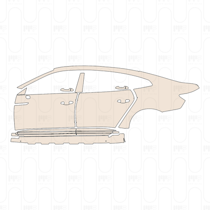 Pre-Cut PPF Volkswagen CC Sedan 2022