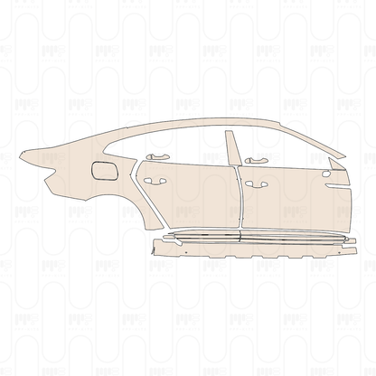 Pre-Cut PPF Volkswagen CC Sedan 2022