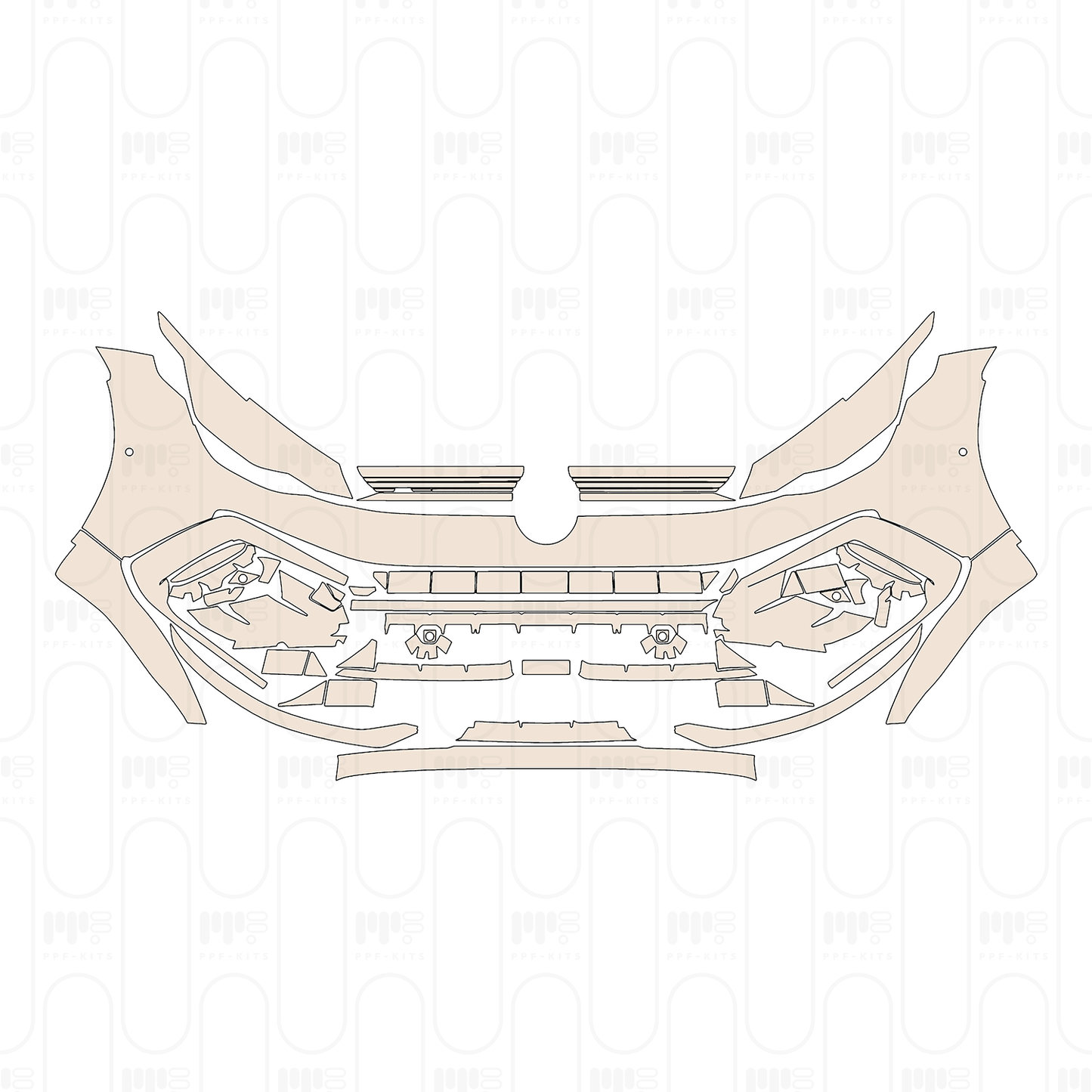 Pre-Cut PPF Volkswagen Golf R 2025